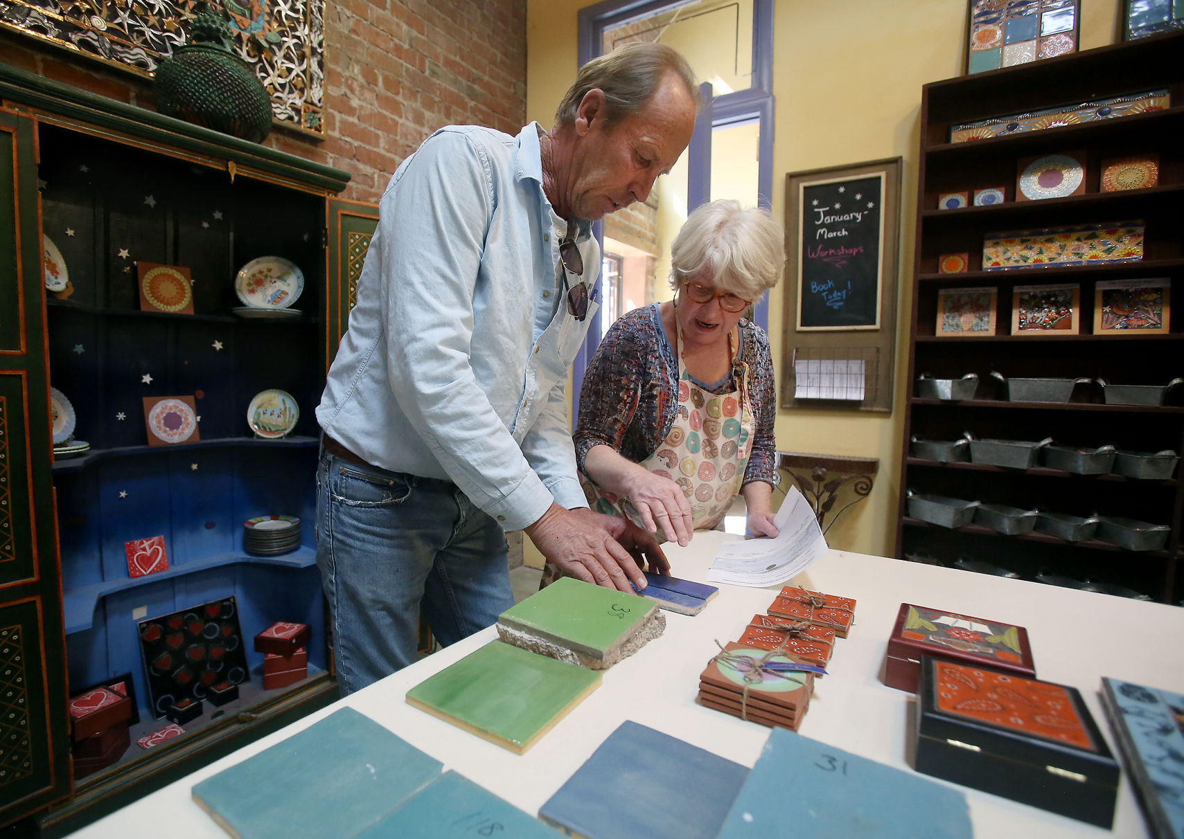 Susan Gamble and Santa Theresa Tile Works